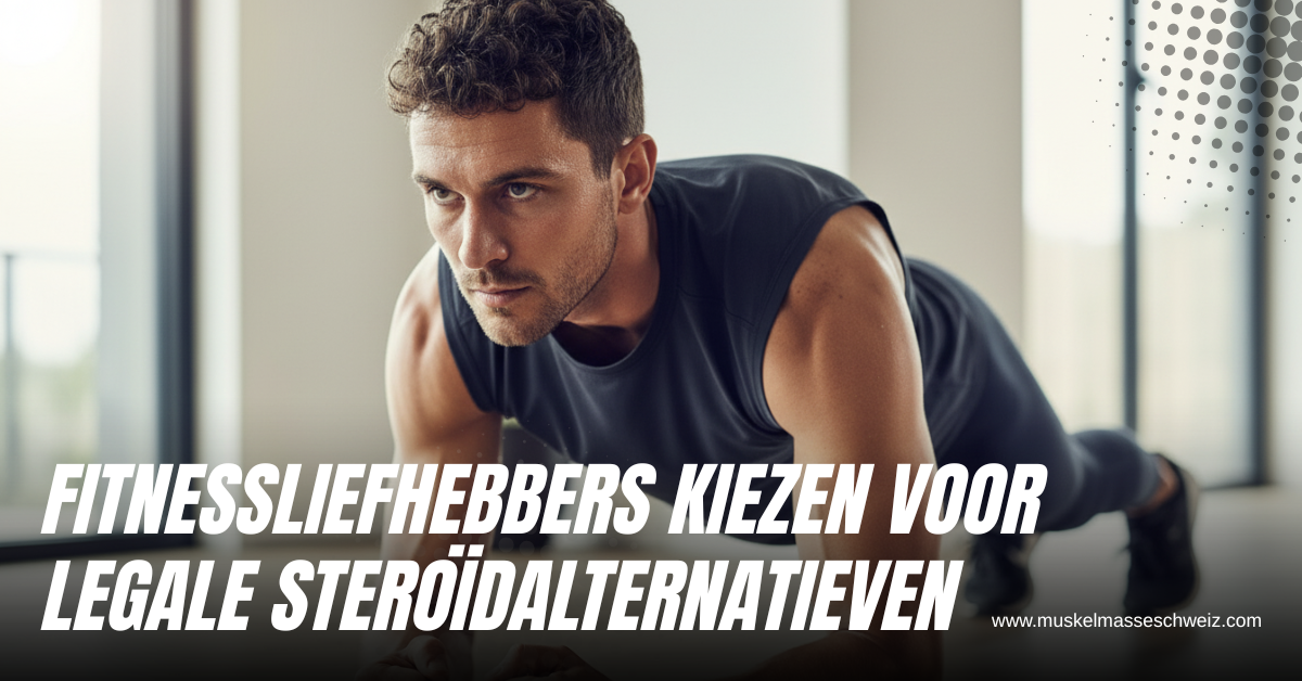 Fitnessliefhebbers kiezen voor legale steroïdalternatieven